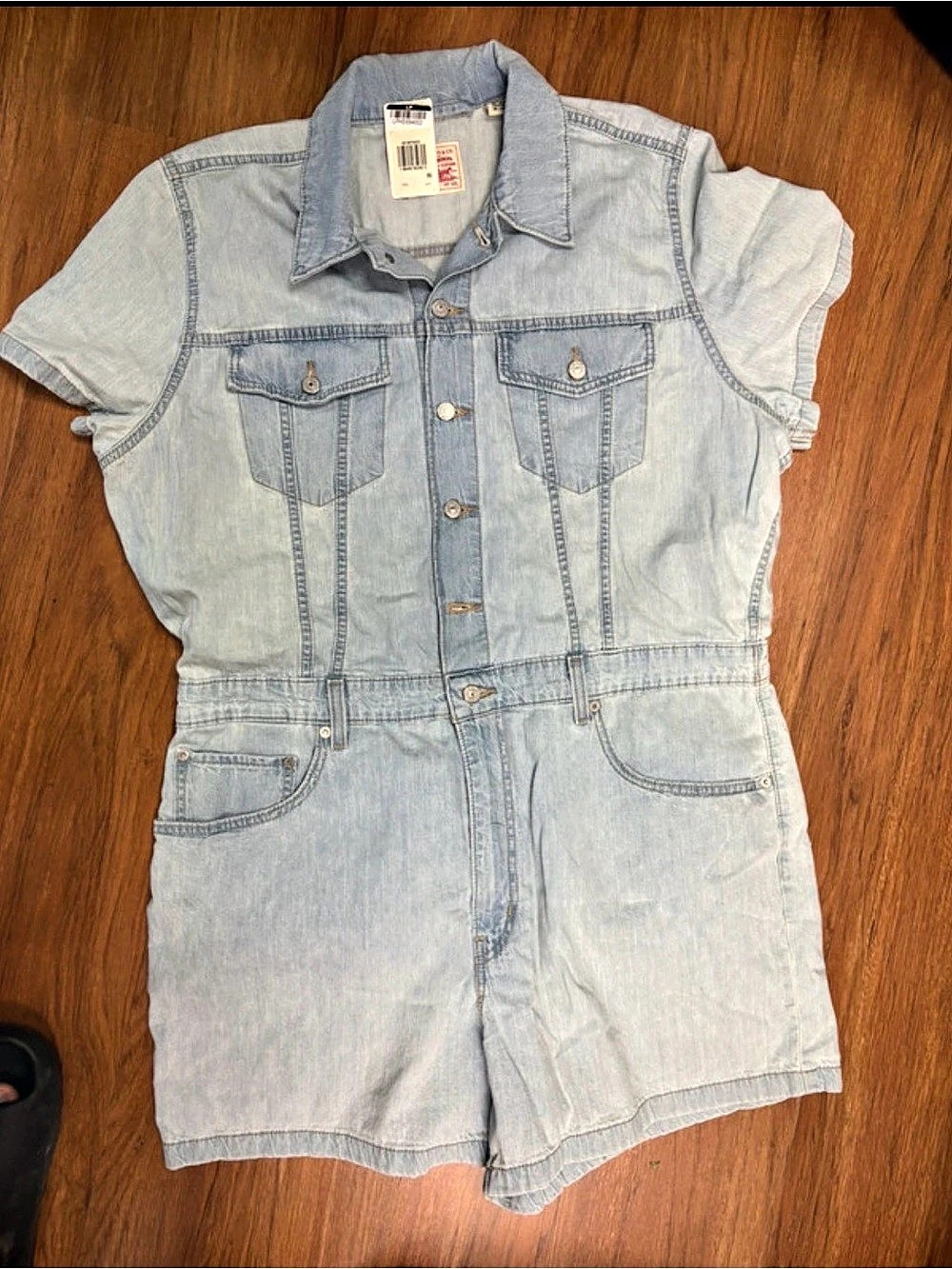 Levi Strauss & Co. Denim Romper Size XXL Like New
